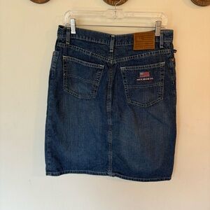 Polo by Ralph Lauren Dark Blue Denim Skirt